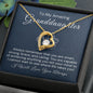 My Amazing Granddaughter-"You Can Achieve Anything" Forever Love Necklace