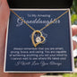 My Amazing Granddaughter-"You Can Achieve Anything" Forever Love Necklace