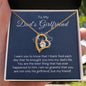 To My Dad's Girlfriend-"Thank You" Forever Love Necklace