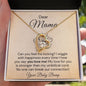 Dear Mama-"I Love Our Connection" Forever Love Necklace
