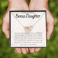 To My Bonus Daughter-"You Are Special" Necklace