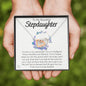 To My Stepdaughter-"You Are Special" Hearts Necklace