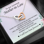 To My Mother-in-Law-"Thank You for Your Trust" Necklace