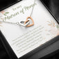 My Best Friend, My Matron of Honor-Hearts Necklace