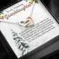To My Amazing Granddaughter-You Brighten My Days, Hearts Necklace - Zaya Designs