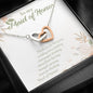 Thank You for Being My "Everything" Maid of Honor-Hearts Necklace