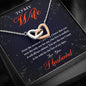 To My Wife-"Endless Love" Hearts Necklace