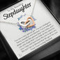 To My Stepdaughter-"You Are Special" Hearts Necklace