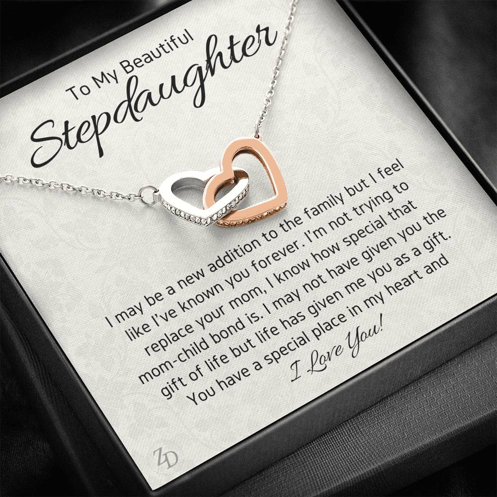To My Stepdaughter-"You Are a Gift" Necklace