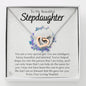 To My Stepdaughter-"You Are Special" Hearts Necklace