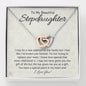To My Stepdaughter-"You Are a Gift" Necklace