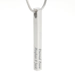 Dad Grad Modern Bar Necklace