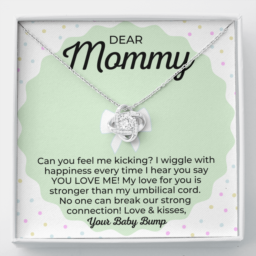 Dear Mommy-"I Wiggle with Happiness" Necklace