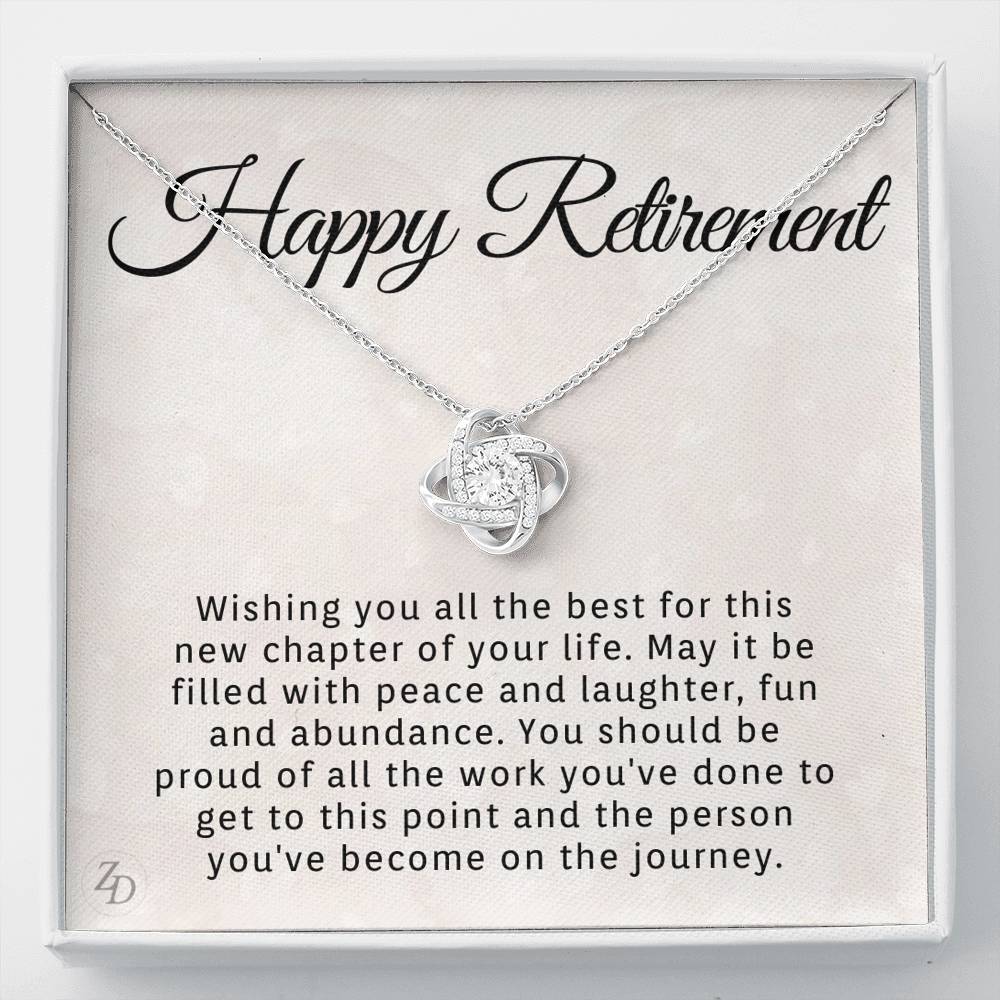 Happy Retirement-"New Chapter" Necklace