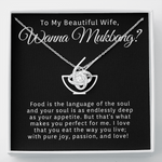 To My Beautiful Wife-"Language of the Soul" Necklace