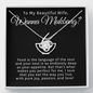 To My Beautiful Wife-"Language of the Soul" Necklace