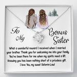 To My Bonus Sister-"Wonderful Reward" Necklace