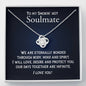Our Days Together Are Infinite-Soulmate Necklace