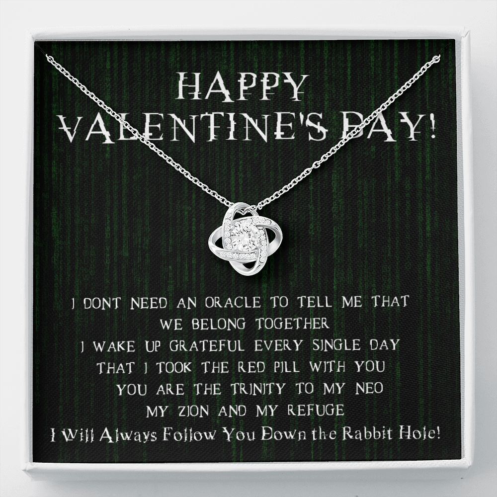 Happy Valentine's Day-We Belong Together Necklace