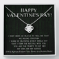 Happy Valentine's Day-We Belong Together Necklace