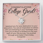 Congrats College Grad-"Next Path" Necklace