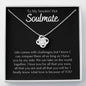 To My Smokin' Hot Soulmate-"Conquer the World" Necklace
