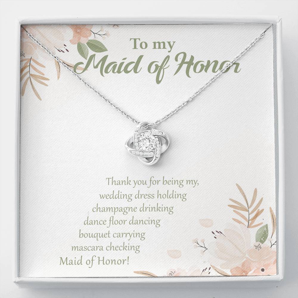 Thank You for Being My "Everything" Maid of Honor-Necklace