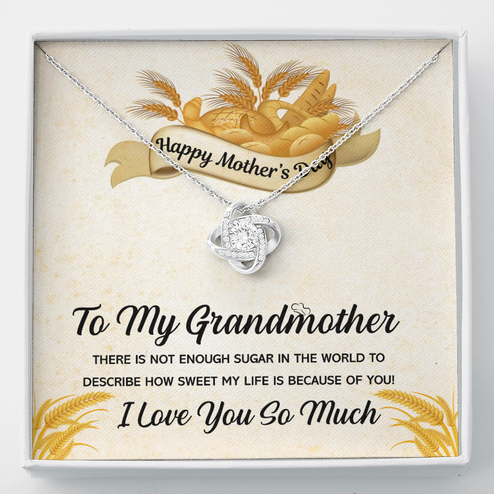 To My Grandmother-"Food Brings Us Together" Necklace
