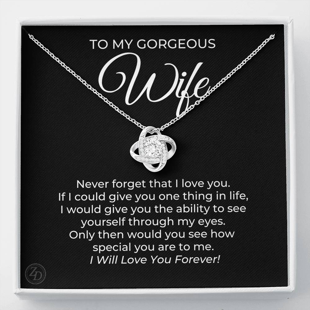 To My Wife-"Special to Me" Necklace