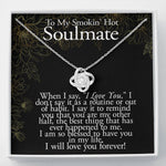 My Other Half, My Soulmate-Love Knot Necklace