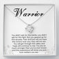 You Are a Warrior-"You Will Rise" Necklace