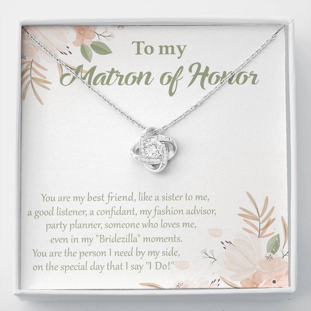 My Best Friend, My Matron of Honor-Necklace