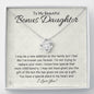 To My Bonus Daughter-"You Are a Gift" Love Necklace