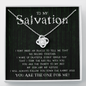 To My Salvation-We Belong Together Necklace