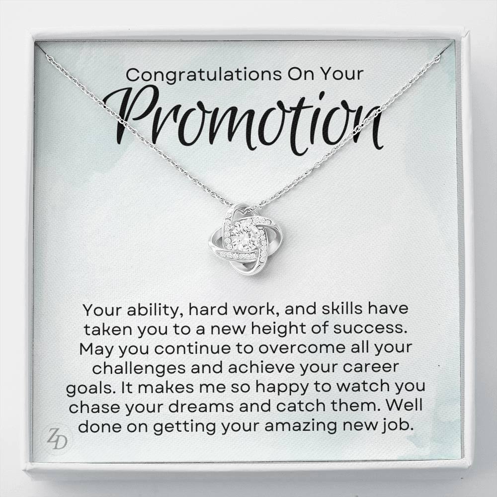 Congrats on Your Promotion-"Career Goals" Necklace