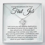 Congrats on Your First Job-"Embrace Challenges" Necklace