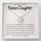 To My Bonus Daughter-"You Are Special" Love Necklace