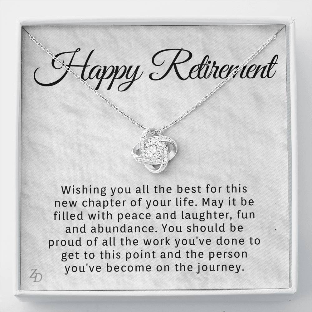 Happy Retirement-"New Journey" Necklace