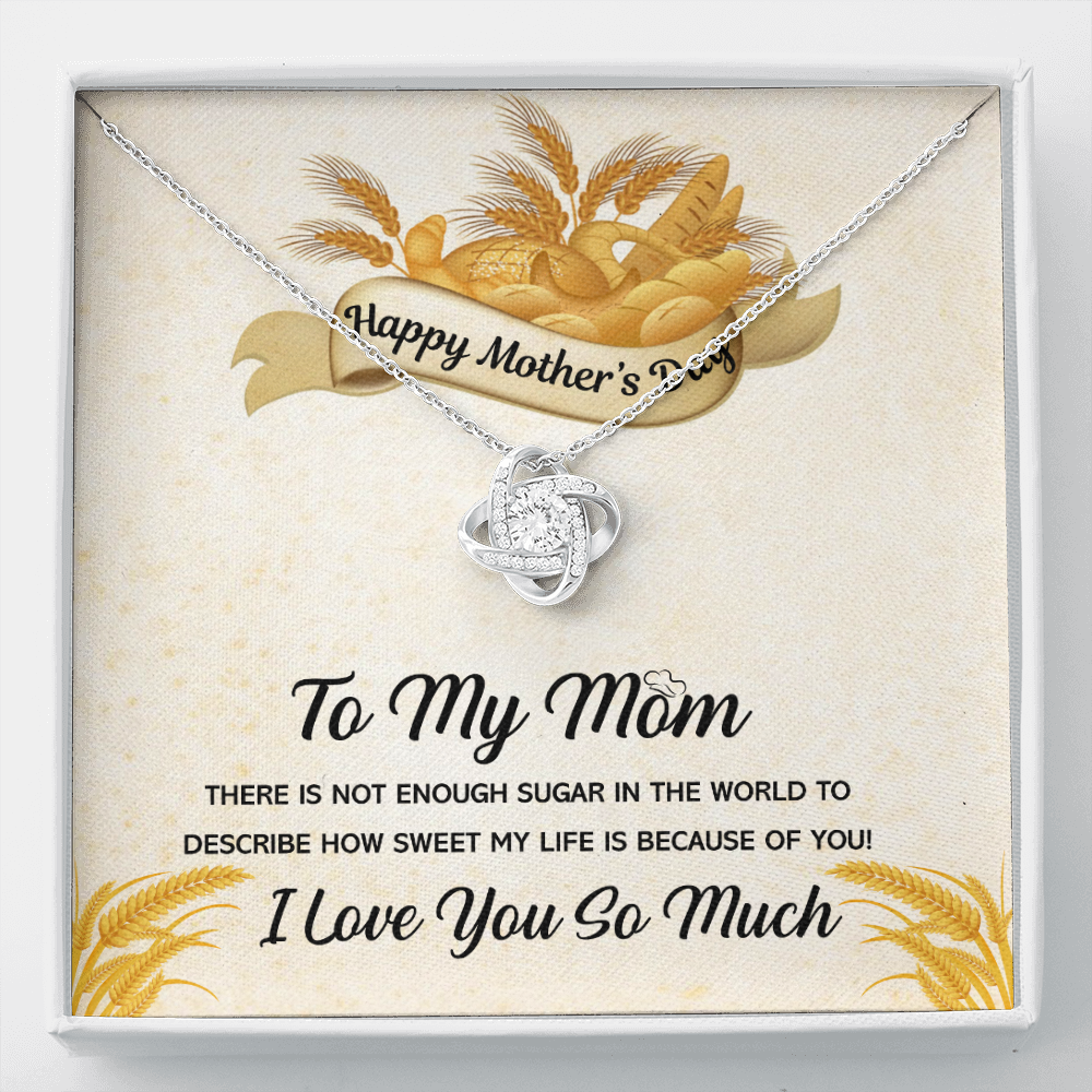 To My Mom-"Food Brings Us Together" Necklace