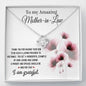 To My Mother-in-Law-"Thank You" Necklace