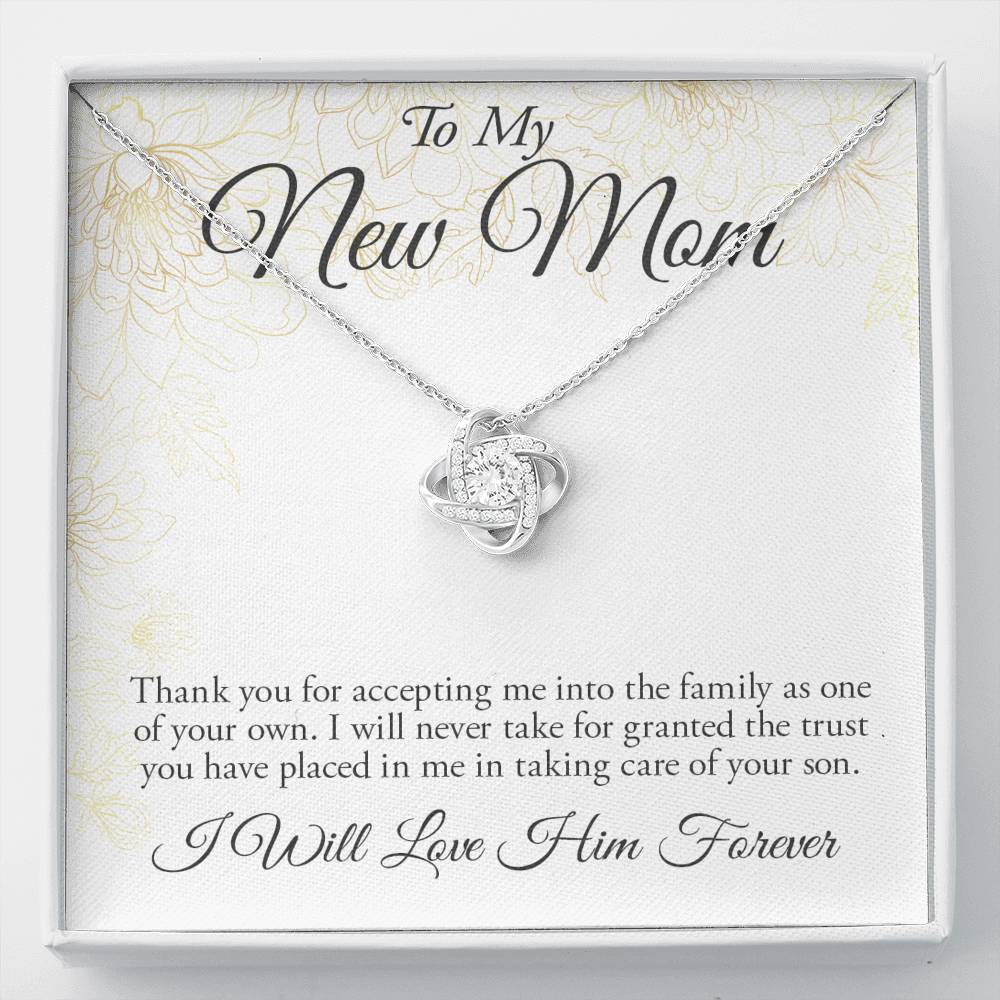 To My New Mom-Thank You For Your Trust-Necklace