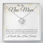 To My New Mom-Thank You For Your Trust-Necklace