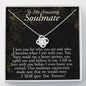 To My Amazing Soulmate-Connection Necklace