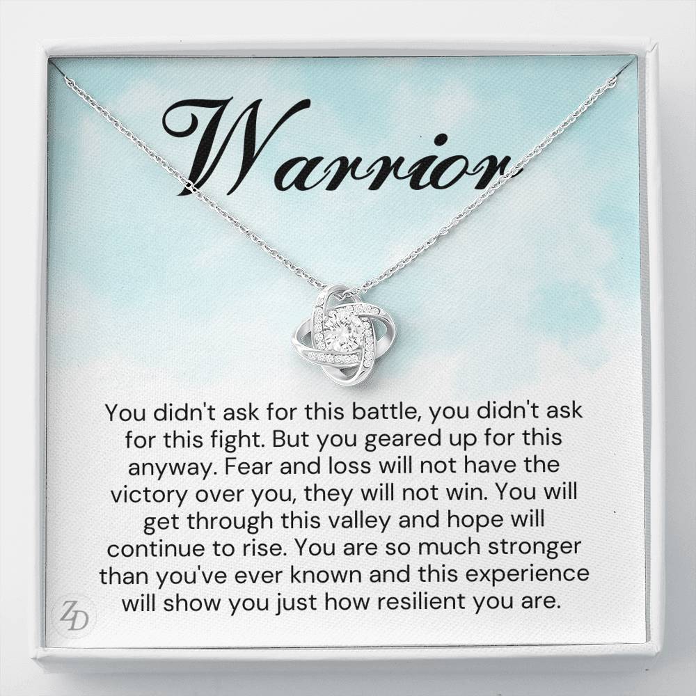 You Are a Warrior-"Geared for Battle" Necklace