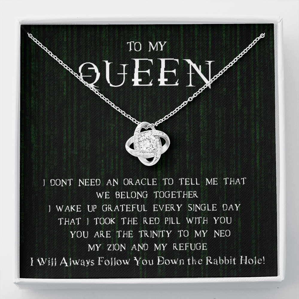 To My Queen-We Belong Together Necklace