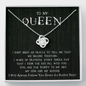To My Queen-We Belong Together Necklace