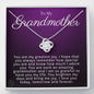 To My Grandmother-"My Greatest Joy" Necklace