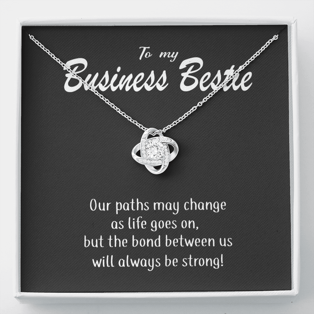 To My Business Bestie-"Path Together" Necklace