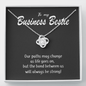 To My Business Bestie-"Path Together" Necklace