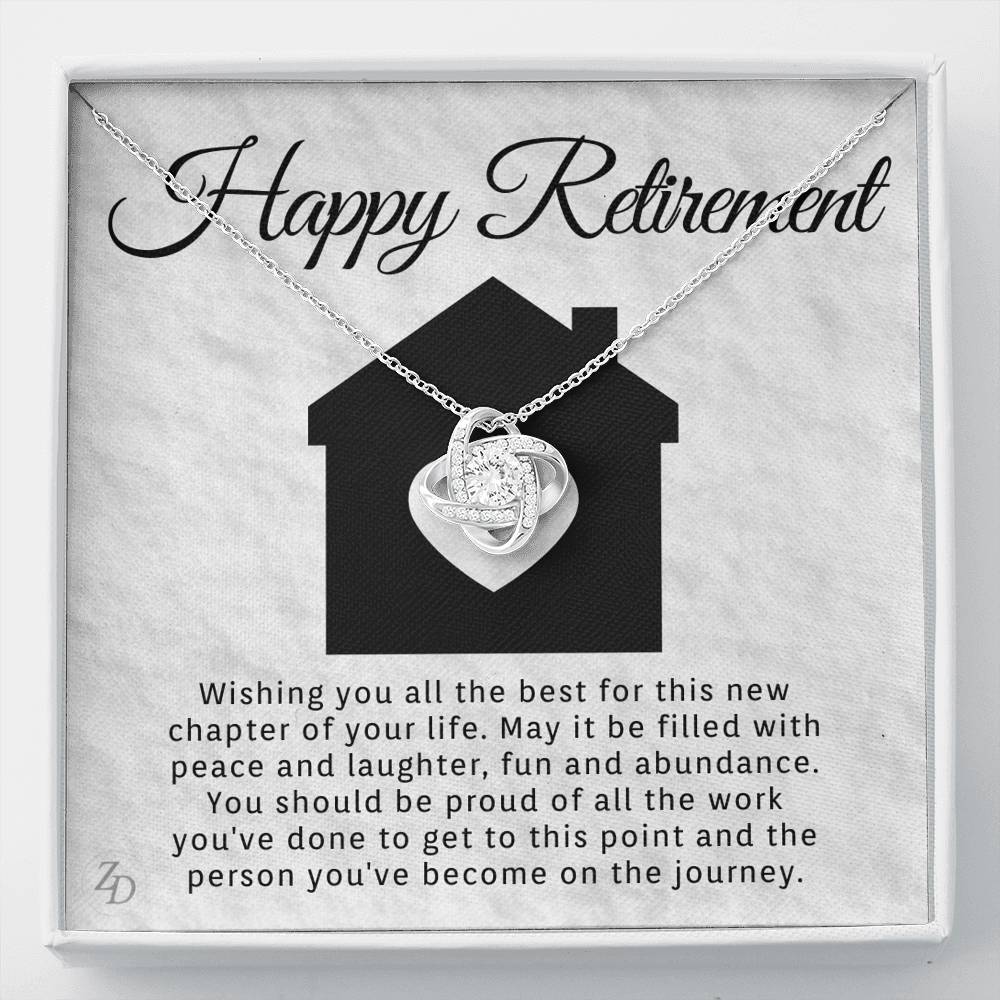 Happy Retirement-"You Should be Proud" Necklace